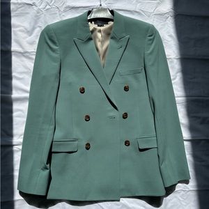 Skinny Double Breasted Suit Jacket